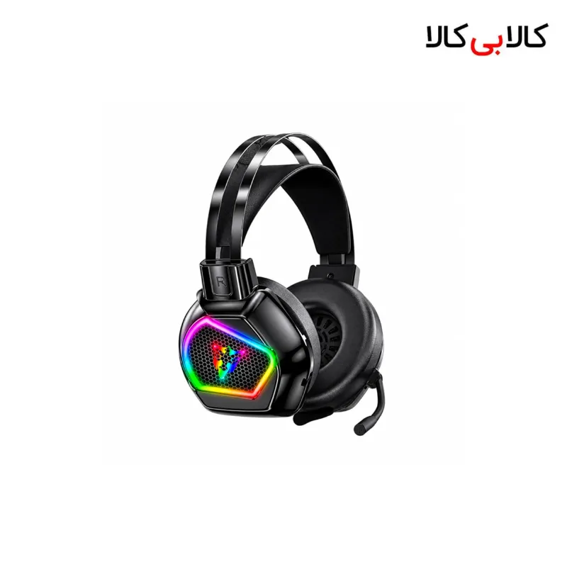 هدست گیمینگ سیم دار G601 با صدای 7.1 کاناله و نورپردازی RGB