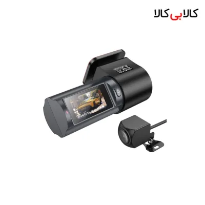دوربین ثبت وقایع خودرو هوکو مدل HOCO DV8 (دو دوربینه با کیفیت 2K و Wi-Fi)