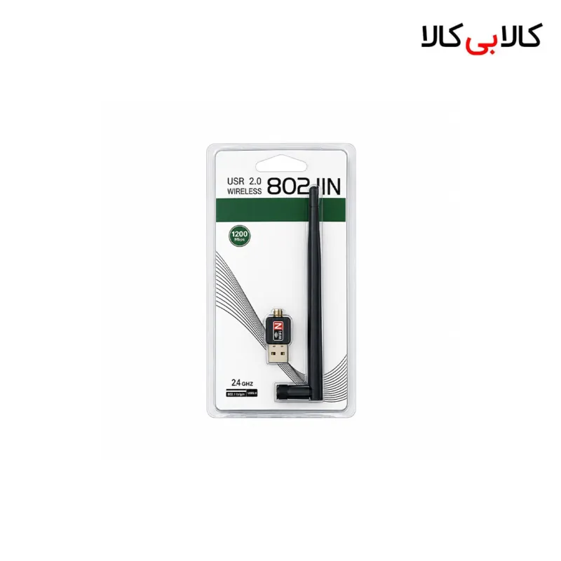 کارت شبکه وای فای (دانگل) آنتندار USB مدل 102