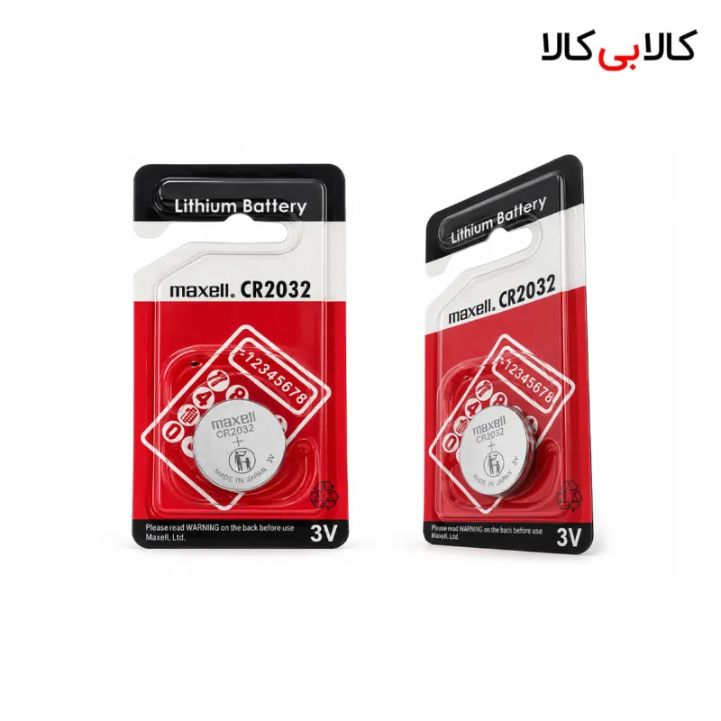 باتری سکهای لیتیومی مکسل مدل CR2032
