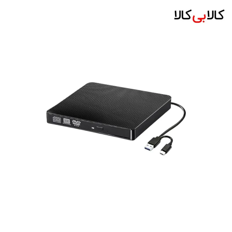 دی‌وی‌دی رایتر اکسترنال Pop-Up Mobile کابل دوگانه USB 3.0 و Type-C