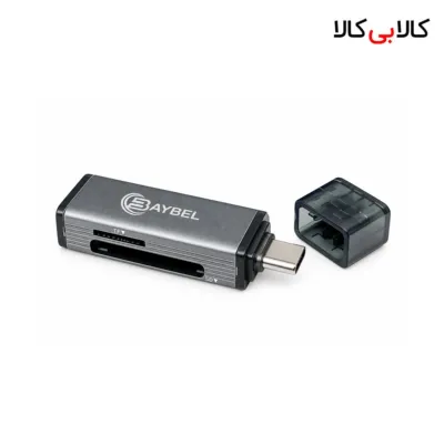 رم ریدر تایپ سی بیبل مدل R-111 کارت‌خوان دو کاره SD/MicroSD
