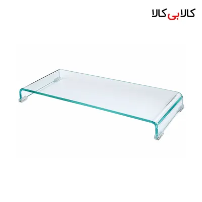 پایه زیر مانیتور شیشه‌ای رپو مدل 210 سایز Medium