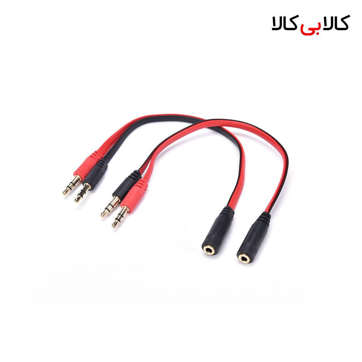 تبدیل هدست 3.5mm تک فیش به دو فیش