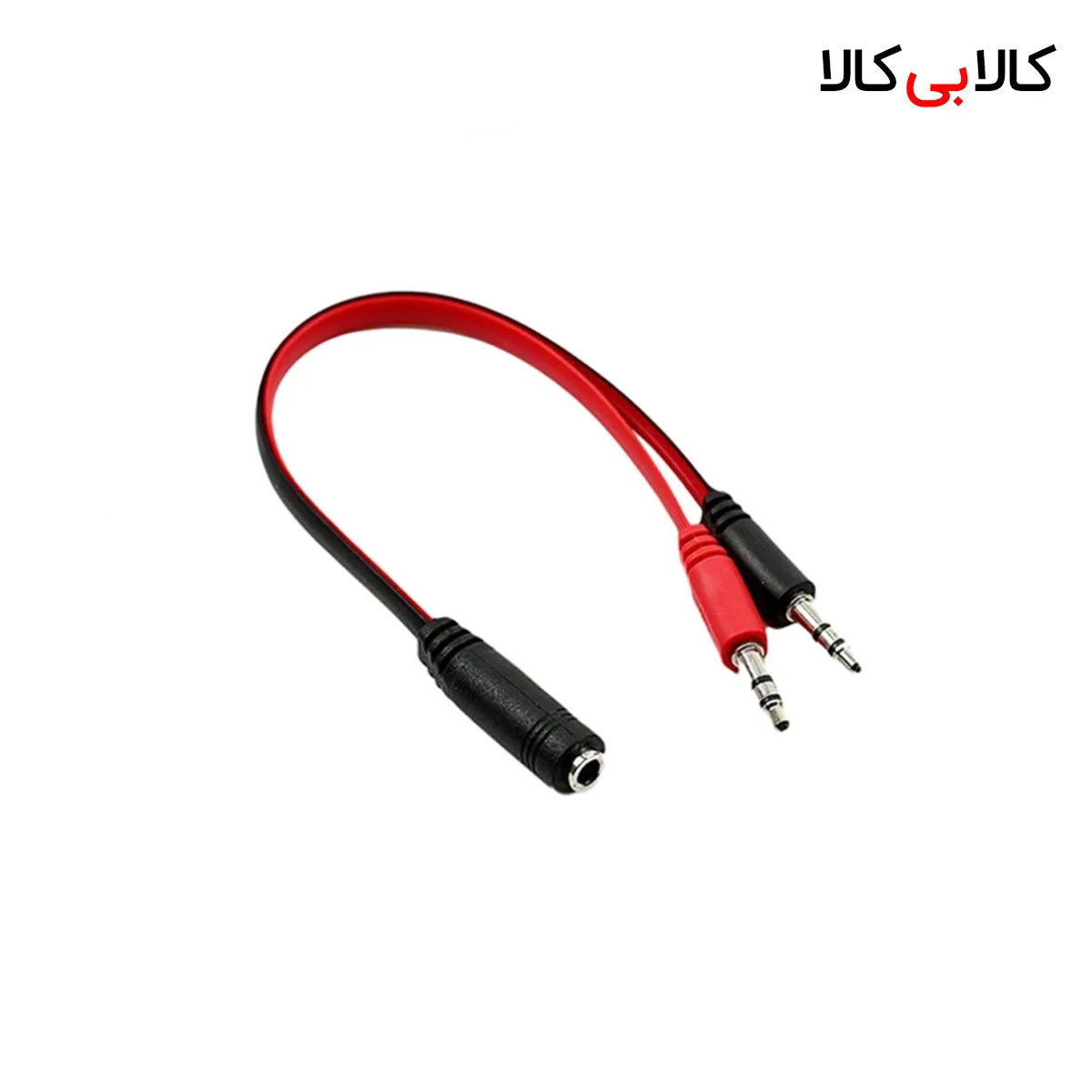 تبدیل هدست 3.5mm تک فیش به دو فیش
