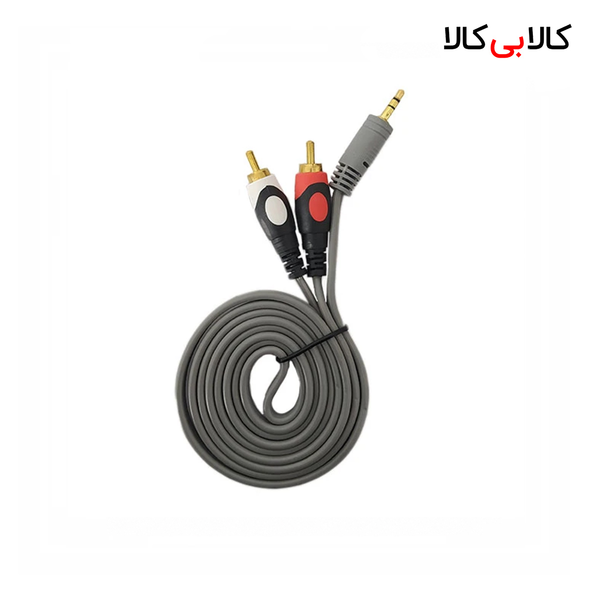 کابل صدا ۱ به ۲ اورنج (AUX به RCA) طول 1.5 متر مدل 221