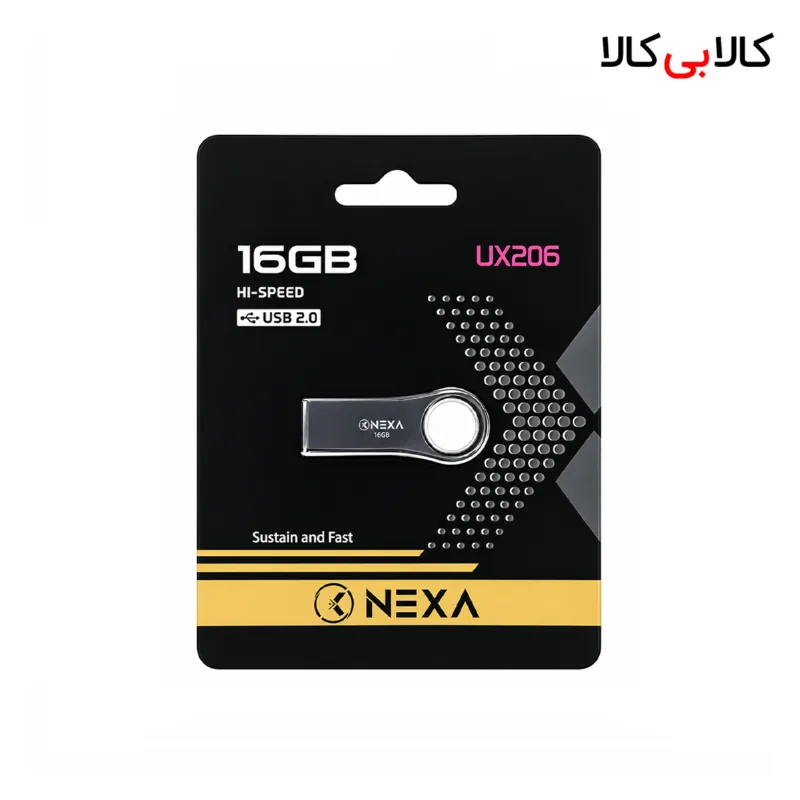 فلش مموری نکسا USB 2.0 ظرفیت 16 گیگابایت مدل UX206