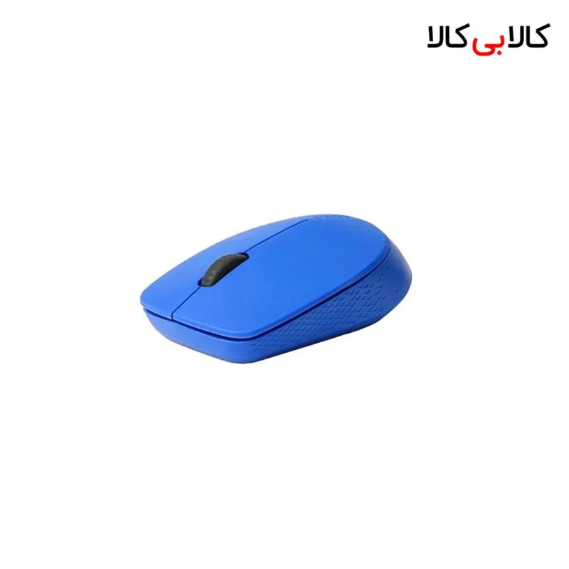 ماوس بلوتوث و بی سیم رپو مدل M100 آبی سایلنت و دوال مود
