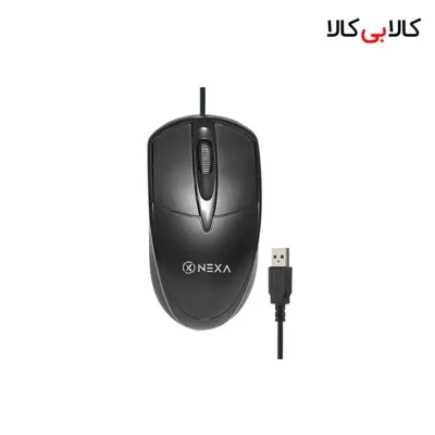 ماوس سیم‌ دار اپتیکال نکسوس (NEXA) مدل M11 رنگ مشکی