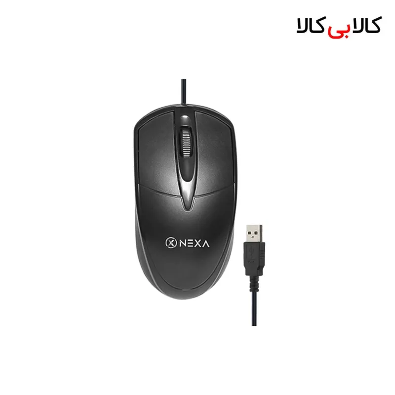 ماوس سیم دار اپتیکال نکسوس (NEXA) مدل M11 رنگ مشکی