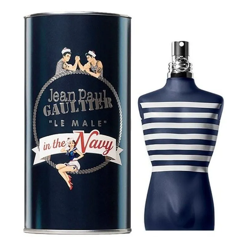 ادو تویلت مردانه Jean Paul Gaultier Le Male In The Navy حجم 125ML