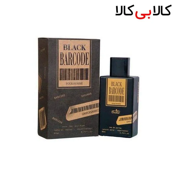 ادکلن مردانه بلک بارکد ارکید Black Barcode Orchid حجم 80 میلی لیتر اورجینال