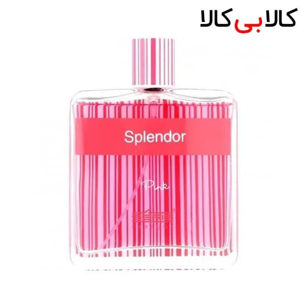 ادکلن اسپلندور صورتی Splendor Pink زنانه حجم 100 میلی لیتر اورجینال