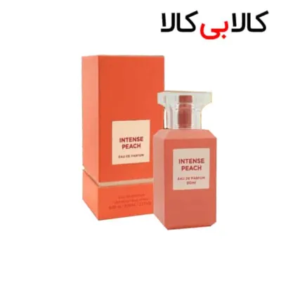 ادو پرفیوم فراگرنس ورد اینتنس پیچ Fragrance world intense peach زنانه و مردانه حجم 80 میلی لیتر