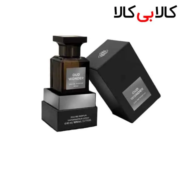 ادکلن فراگرنس ورد عود وندر Fragrance World Oud Wonder حجم 80 میلی لیتر مردانه و زنانه